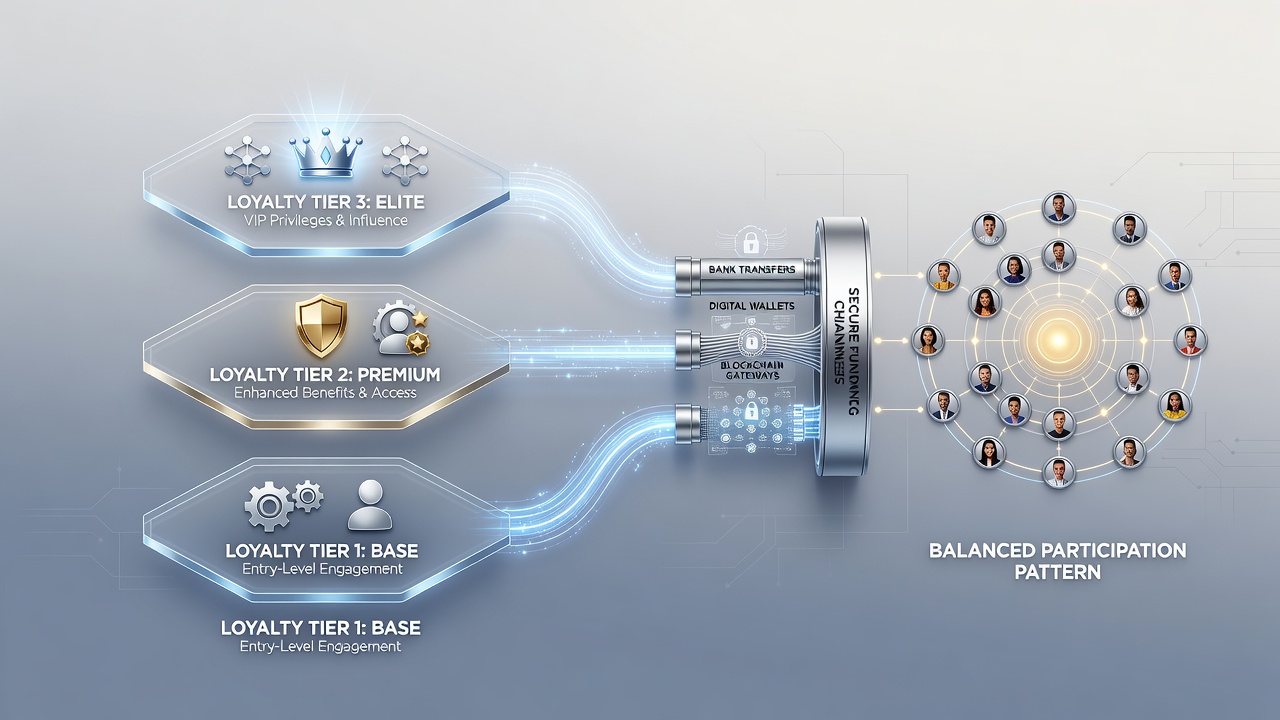 Grafiek met deelnamepatronen en financieringskanalen in mobiel gaming